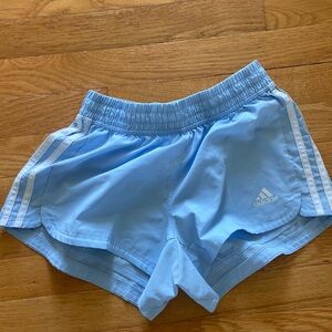 Adidas XS 4-6. Light blue. Like new.